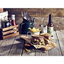 Genware Dark Rustic Wooden Crate 21.5x15x10.8cm additional 2