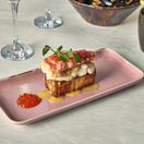 Terra Porcelain Rose Narrow Rectangular Platter 27 x 12.5cm additional 2