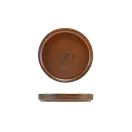 Terra Porcelain Rustic Copper Low Presentation Plate 14cm additional 1