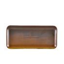 Terra Porcelain Rustic Copper Narrow Rectangular Platter 27 x 12.5cm additional 1