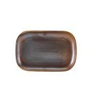 Terra Porcelain Rustic Copper Rectangular Plate 29 x 19.5cm additional 1