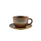 Terra Porcelain Rustic Copper Saucer 14.5cm additional 2