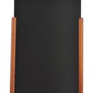 Large Table Chalk Board Dark Wood 21X45cm additional 1