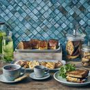 Terra Porcelain Seafoam Rectangular Platter 30 x 20cm additional 2