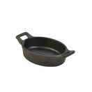 Mini Cast Iron Oval Eared Dish 12 x 9 x 3cm additional 1