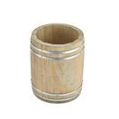 Miniature Wooden Barrel 11.5Dia x 13.5cm additional 1