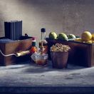 Rectangular Table Caddy 24.5 x 15.5 x 12.5cm Antique Copper additional 2