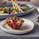 White Copenhagen Round Melamine Plate 17cm additional 2