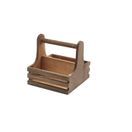 Small Rustic Wooden Table Caddy additional 1