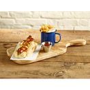 Olive Wood Paddle Board 38 x 18cm+/- additional 3