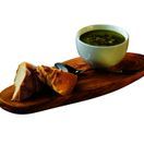 Olive Wood Rustic Platter 35 x 13cm+/- additional 1