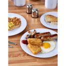 Genware 9" Melamine Dinner Plate White additional 4