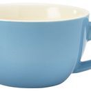 Genware Porcelain Blue Bowl Shaped Cup 17.5cl/ 6oz additional 1