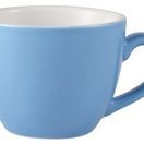 Genware Porcelain Blue Bowl Shaped Cup 9cl/ 3oz additional 1