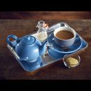 Genware Porcelain Blue Teapot 45cl/ 15.75oz additional 2
