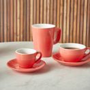 GenWare Porcelain Coral Bowl Shaped Cup 9cl/ 3oz additional 2