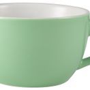 Genware Porcelain Green Bowl Shaped Cup 17.5cl/ 6oz additional 1