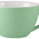 Genware Porcelain Green Bowl Shaped Cup 34cl/ 12oz additional 1