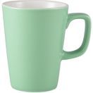 Genware Porcelain Green Latte Mug 34cl/ 12oz additional 1