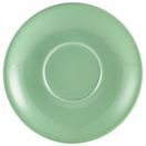 Genware Porcelain Green Saucer 16cm/ 6.25" additional 1
