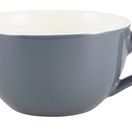 Genware Porcelain Grey Bowl Shaped Cup 17.5cl/ 6oz additional 1
