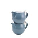 GenWare Porcelain Grey Teapot with Stainless Steel Lid &amp; Infuser 50cl/ 17.6oz additional 3