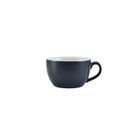 GenWare Porcelain Matt Blue Bowl Shaped Cup 25cl/ 8.75oz additional 1