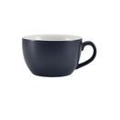 GenWare Porcelain Matt Blue Bowl Shaped Cup 25cl/ 8.75oz additional 1