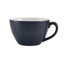 GenWare Porcelain Matt Blue Bowl Shaped Cup 34cl/ 12oz additional 1