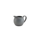 Genware Porcelain Matt Grey Jug 14cl/ 5oz additional 1