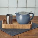 GenWare Porcelain Matt Grey Teapot with Stainless Steel Lid &amp; Infuser 50cl/ 17.6oz additional 2