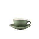GenWare Porcelain Matt Sage Bowl Shaped Cup 17.5cl/ 6oz additional 1