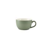 GenWare Porcelain Matt Sage Bowl Shaped Cup 25cl/ 8.75oz additional 1