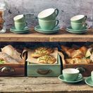 GenWare Porcelain Matt Sage Bowl Shaped Cup 25cl/ 8.75oz additional 4