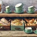 GenWare Porcelain Matt Sage Bowl Shaped Cup 9cl/ 3oz additional 4