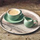 GenWare Porcelain Matt Sage Saucer 16cm/ 6.25" additional 4