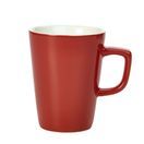 Genware Porcelain Red Latte Mug 34cl/ 12oz additional 1
