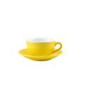 Genware Porcelain Yellow Bowl Shaped Cup 17.5cl/ 6oz additional 2