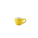 Genware Porcelain Yellow Bowl Shaped Cup 9cl/ 3oz additional 1