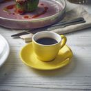 Genware Porcelain Yellow Bowl Shaped Cup 9cl/ 3oz additional 3