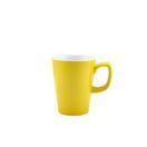 Genware Porcelain Yellow Latte Mug 34cl/ 12oz additional 1