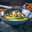 Terra Porcelain Aqua Blue Noodle Bowl 20.2cm additional 4