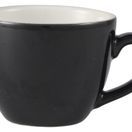 Genware Porcelain Black Bowl Shaped Cup 9cl/ 3oz additional 1