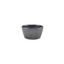 GenWare Melamine Matt Black Ripple Ramekin 113ml/ 4oz additional 1