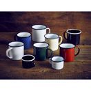 Enamel Mug Black with White Rim 36cl/ 12.5oz additional 2