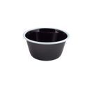 Enamel Deep Pie Dish Black with White Rim 12cm additional 1