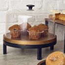 Clear PC Dome Lid With Copper Handle 26.5 x 16.2cm additional 2