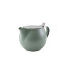 GenWare Porcelain Matt Sage Teapot with Stainless Steel Lid &amp; Infuser 50cl/ 17.6oz additional 1