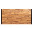 Bolero Acacia Wood and Steel Rectangular Industrial Table 1800mm additional 9