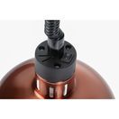 Buffalo Retractable Dome Heat Shade Copper Finish additional 3